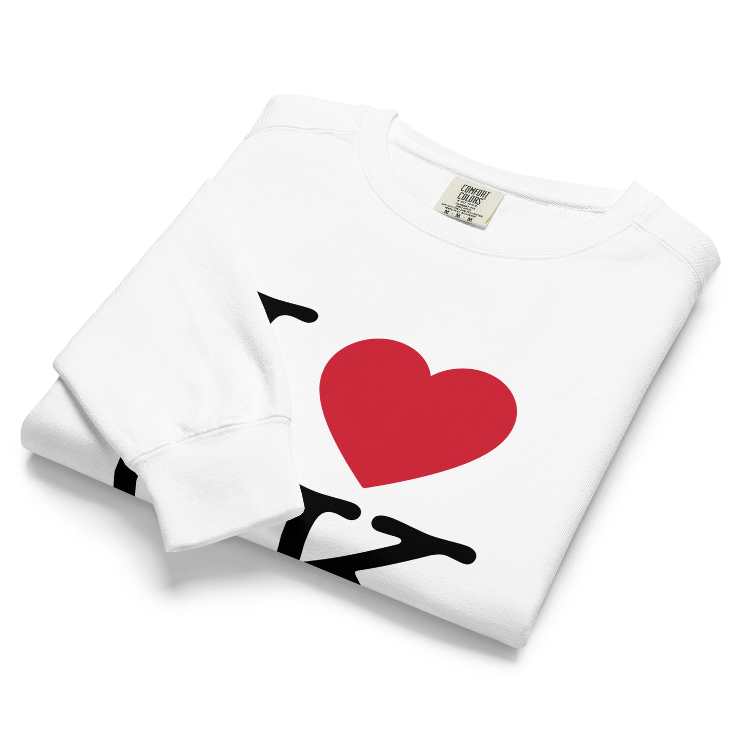 I Heart LK Heavyweight Crewneck Sweatshirt