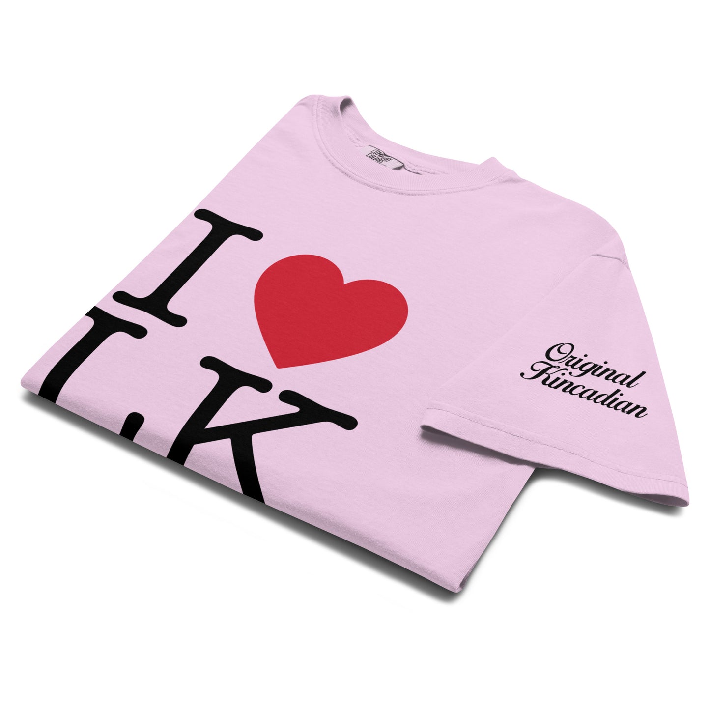 I Heart LK Lavender Heavyweight T-Shirt